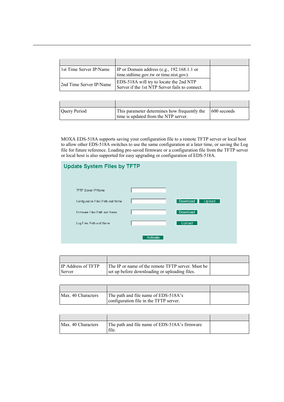System file update—by remote tftp, System file update—by remote tftp -9 | Moxa Technologies EDS-518A Series User Manual | Page 24 / 97
