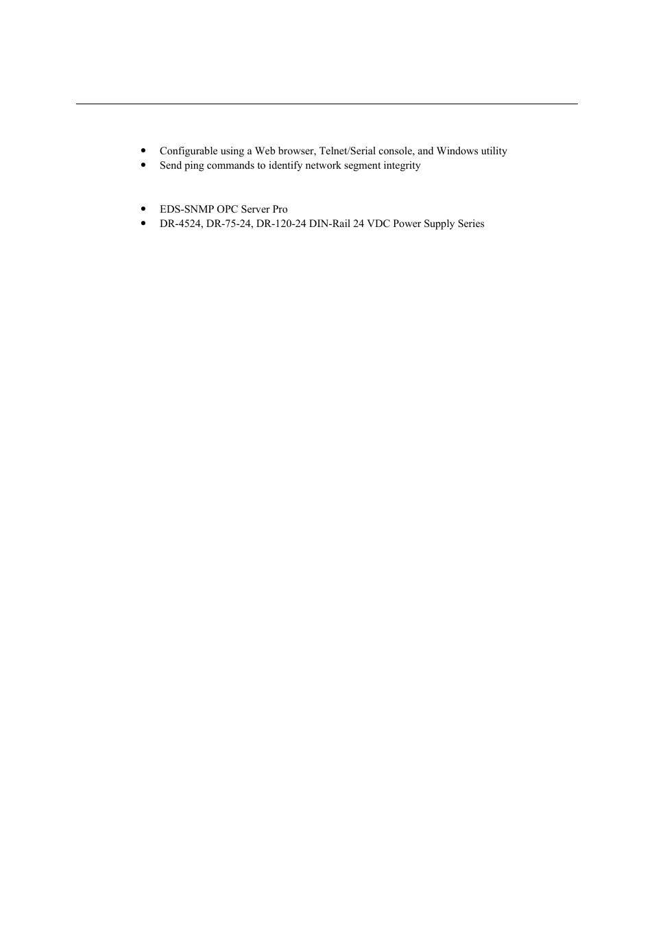 Useful utility and remote configuration, Recommended software and accessories, Useful utility and remote configuration -3 | Recommended software and accessories -3 | Moxa Technologies EDS-518A Series User Manual | Page 7 / 97
