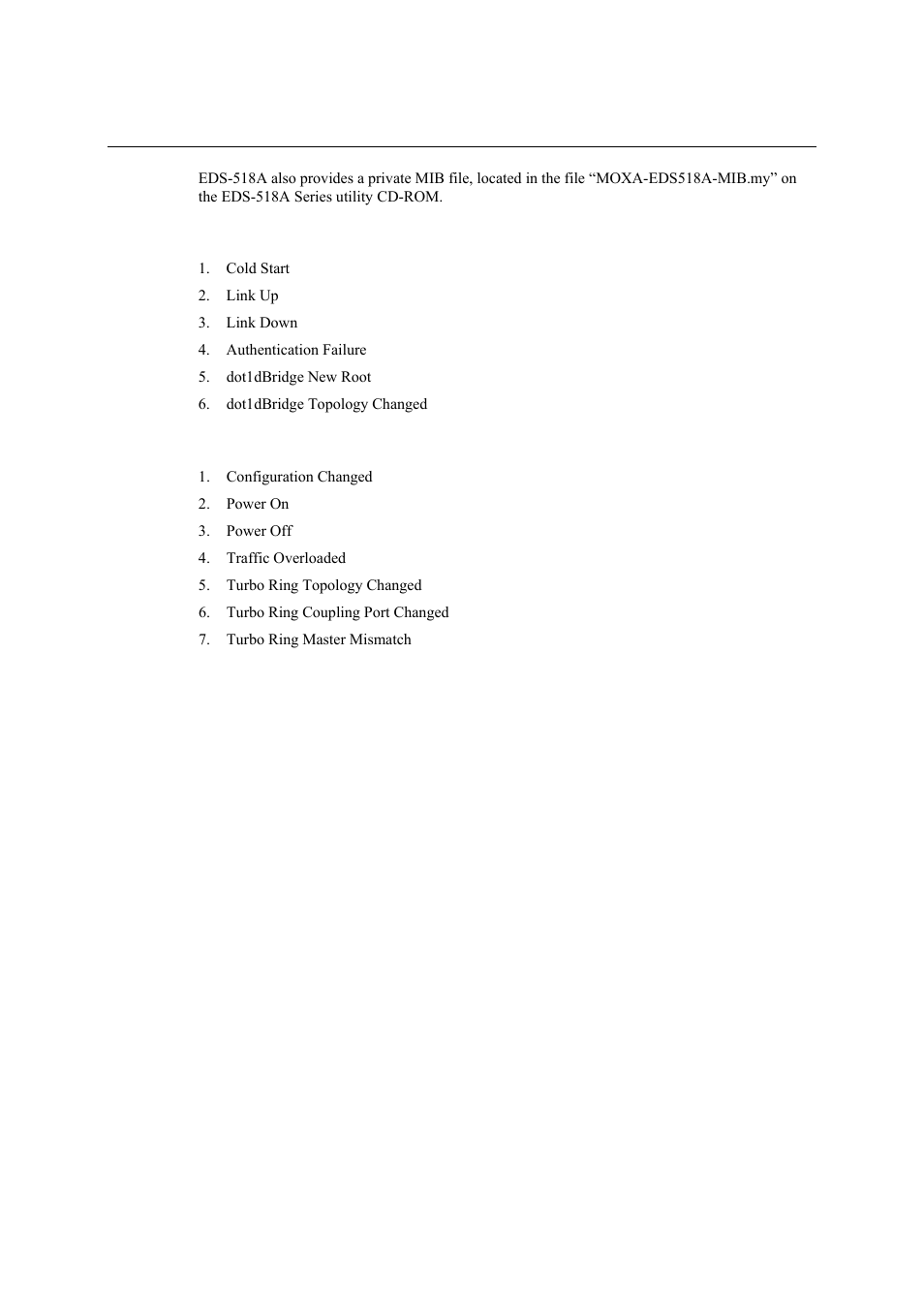 Moxa Technologies EDS-518A Series User Manual | Page 90 / 97