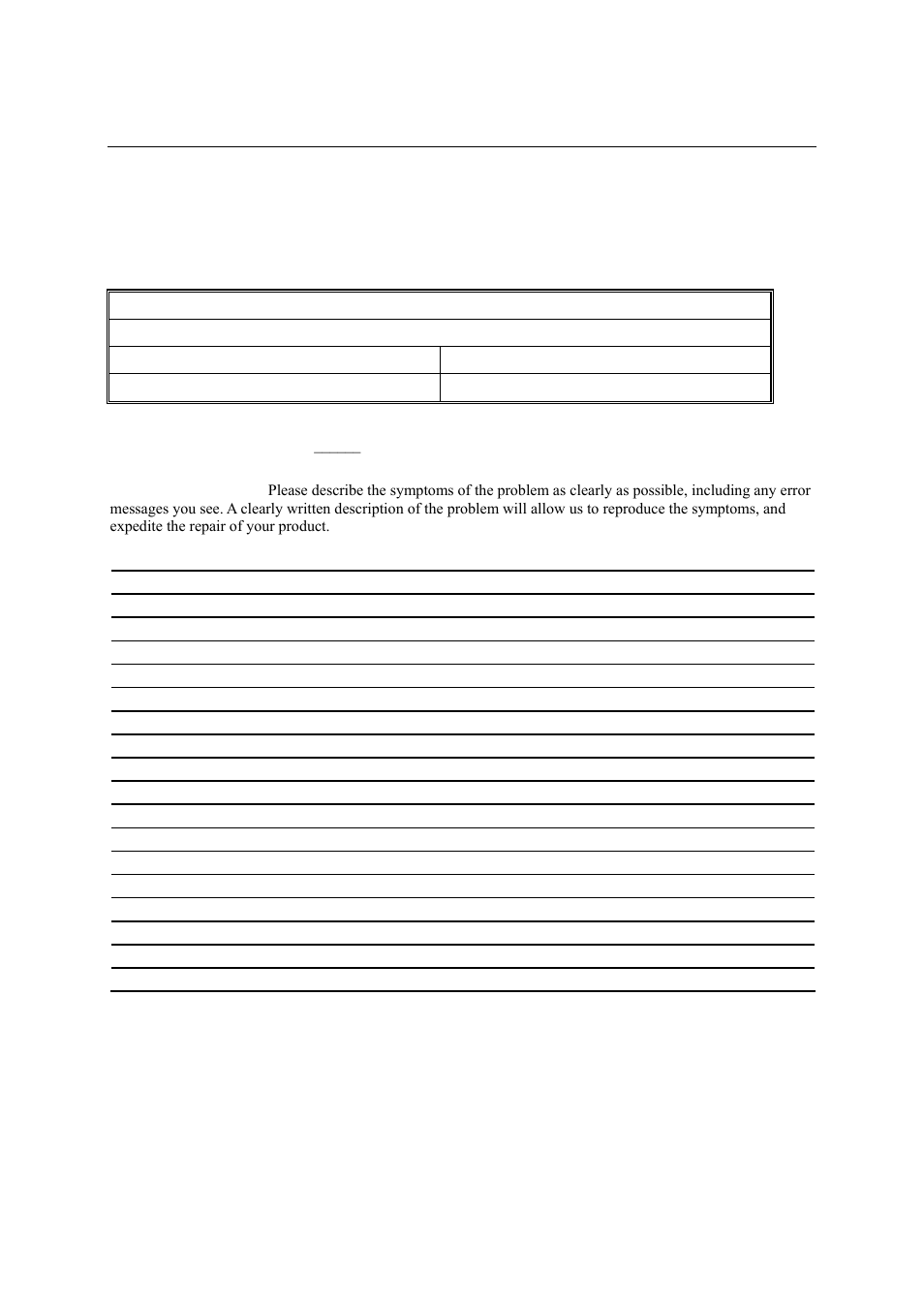Problem report form, Problem report form moxa eds-518a series | Moxa Technologies EDS-518A Series User Manual | Page 96 / 97