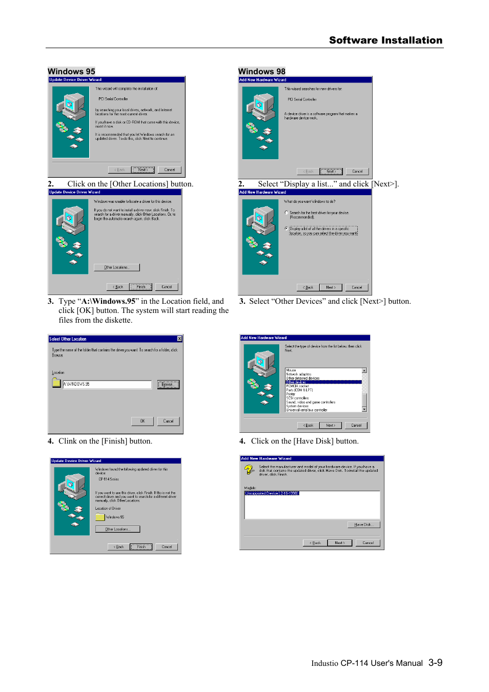 Moxa Technologies CP-114 Series User Manual | Page 21 / 55