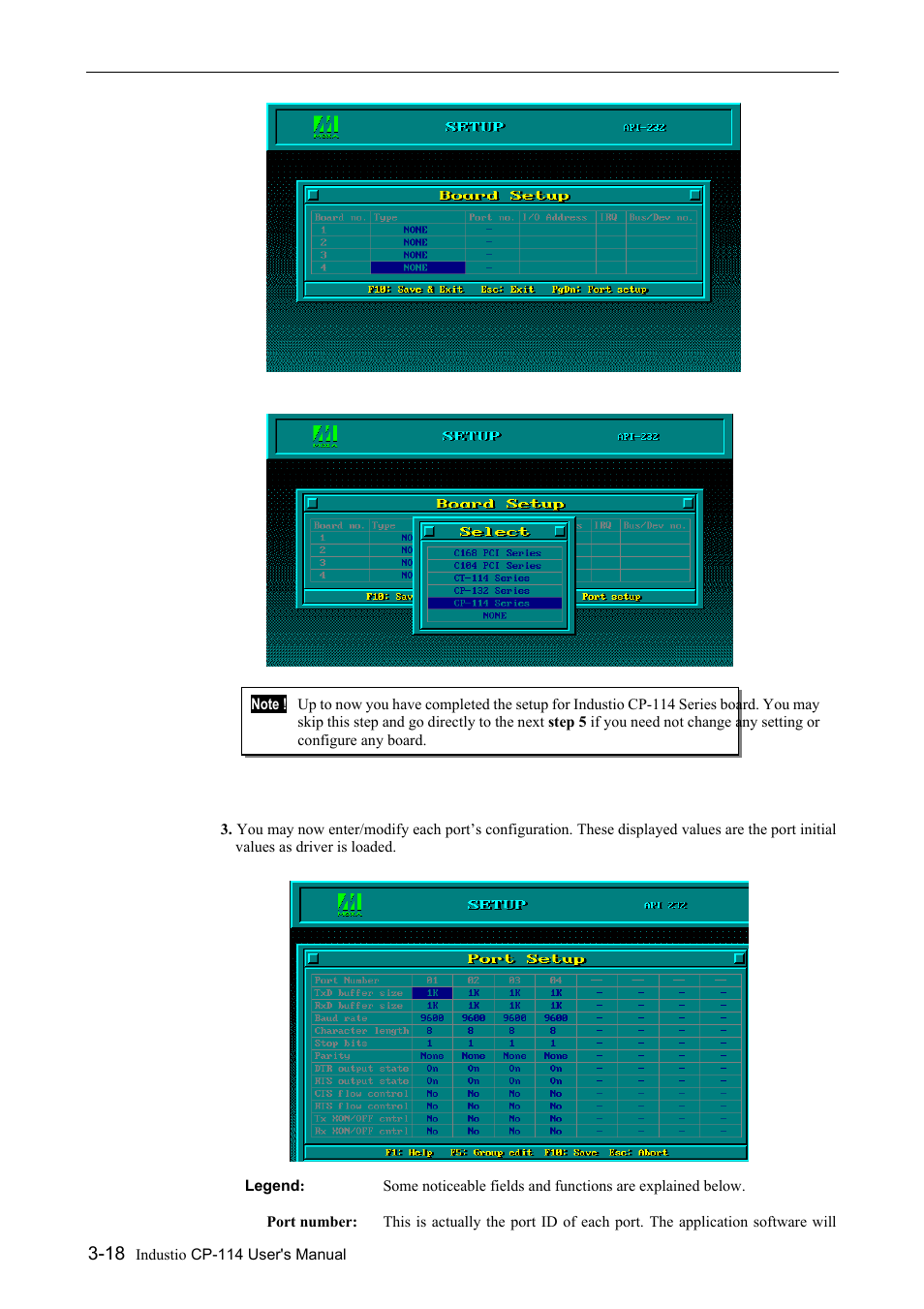 Moxa Technologies CP-114 Series User Manual | Page 30 / 55