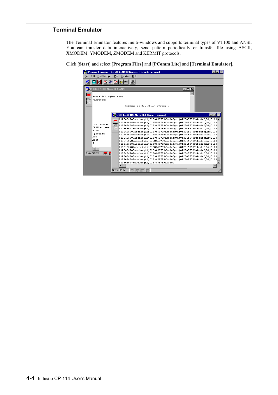 Moxa Technologies CP-114 Series User Manual | Page 36 / 55