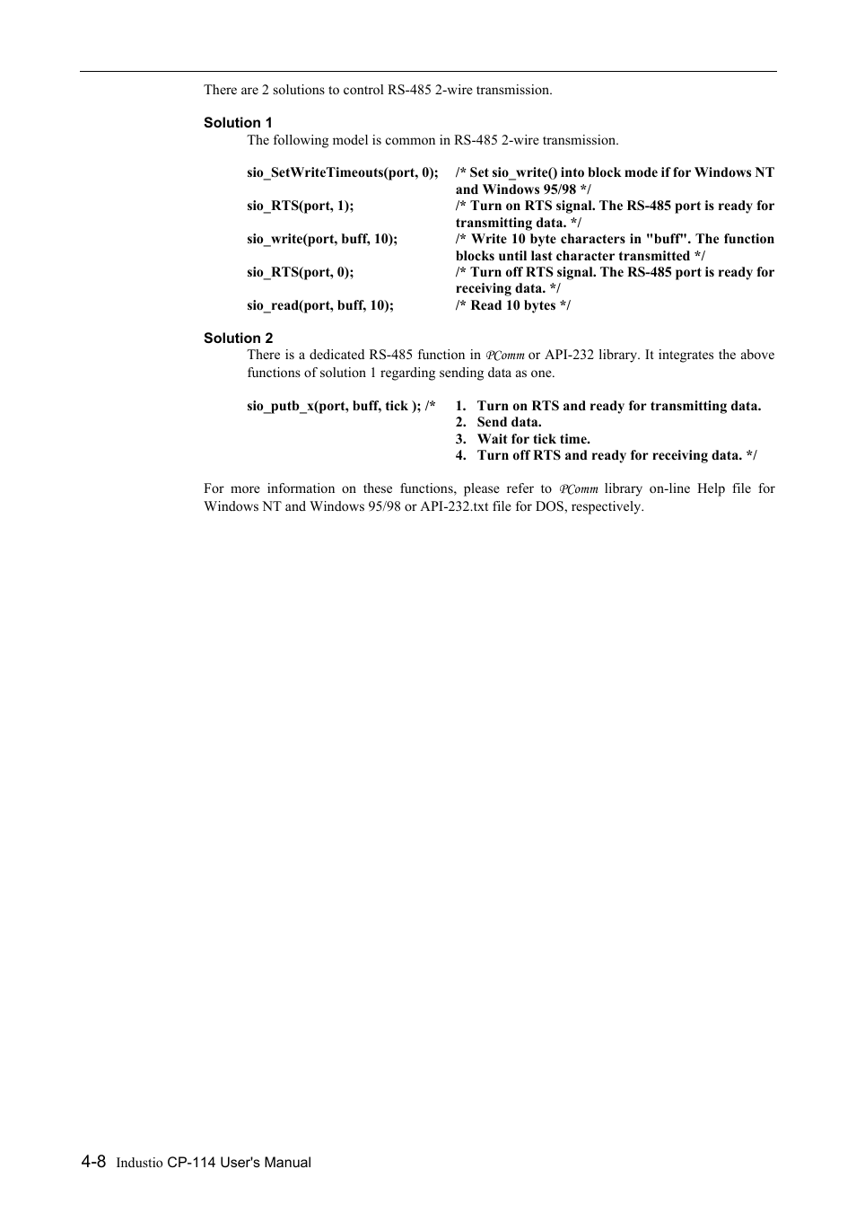 Moxa Technologies CP-114 Series User Manual | Page 40 / 55