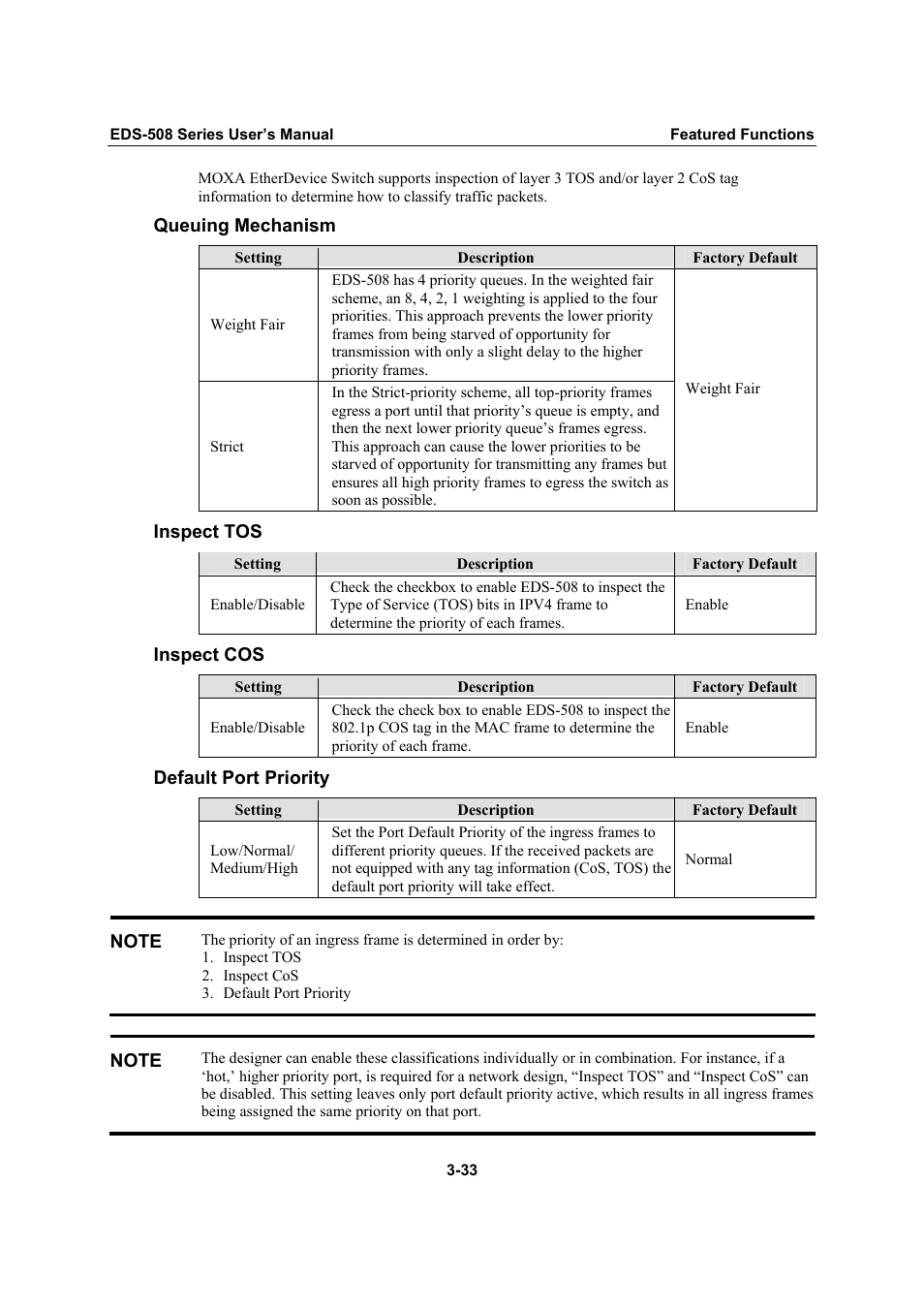 Moxa Technologies Moxa EtherDevice Switch EDS-508 User Manual | Page 49 / 92