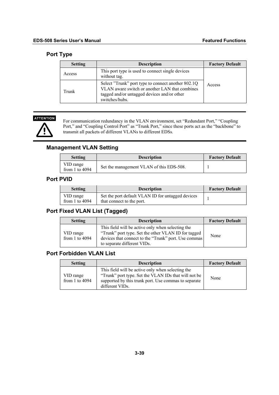 Moxa Technologies Moxa EtherDevice Switch EDS-508 User Manual | Page 55 / 92