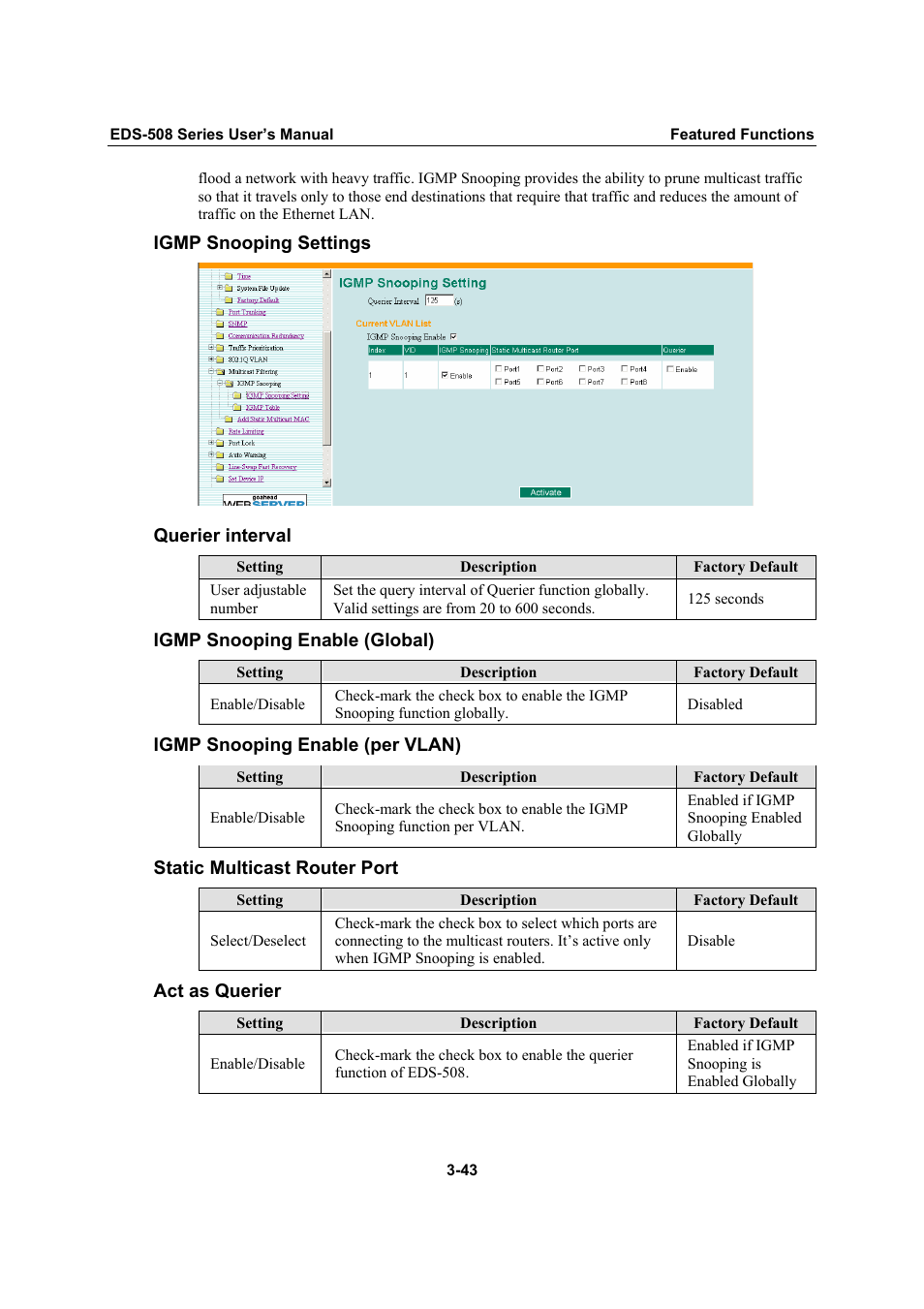 Moxa Technologies Moxa EtherDevice Switch EDS-508 User Manual | Page 59 / 92