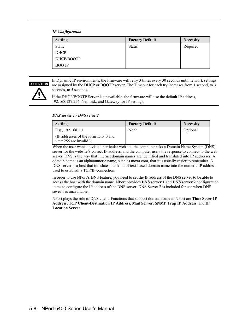 Moxa Technologies 5400 User Manual | Page 34 / 96