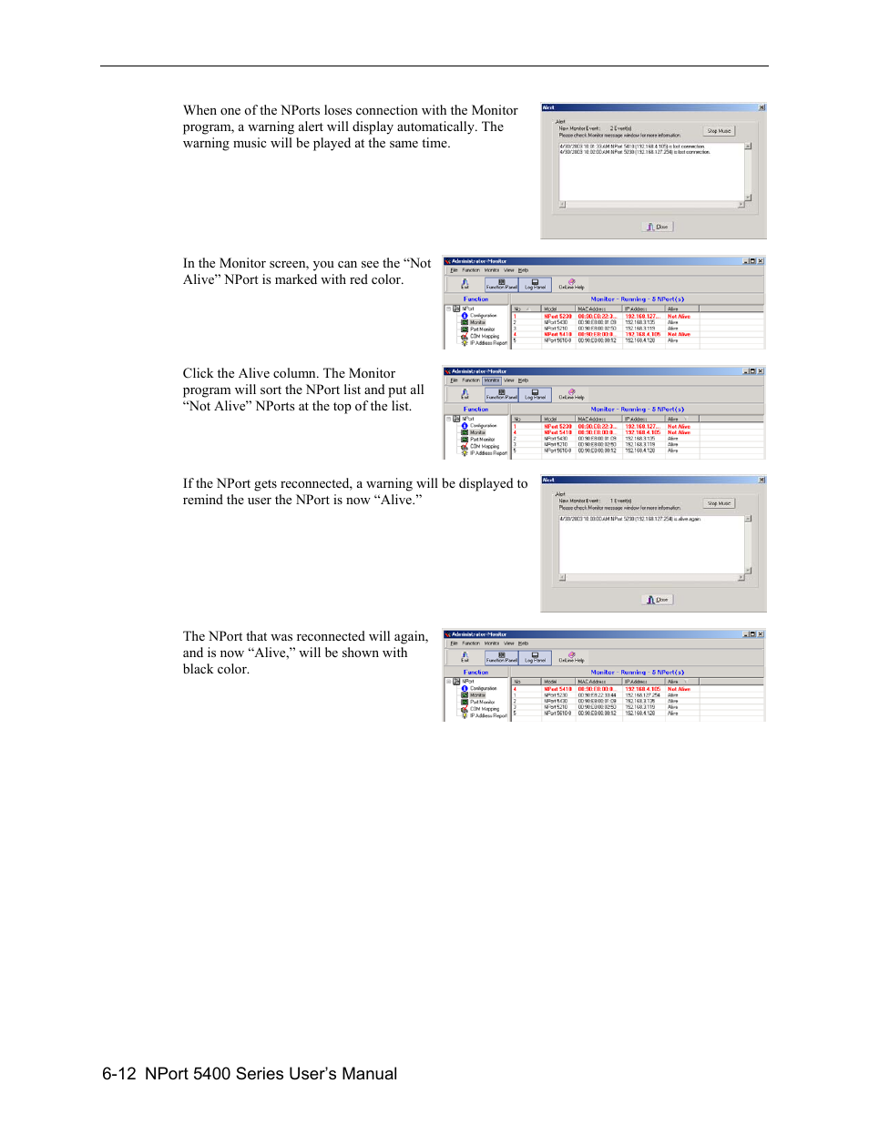 Moxa Technologies 5400 User Manual | Page 66 / 96