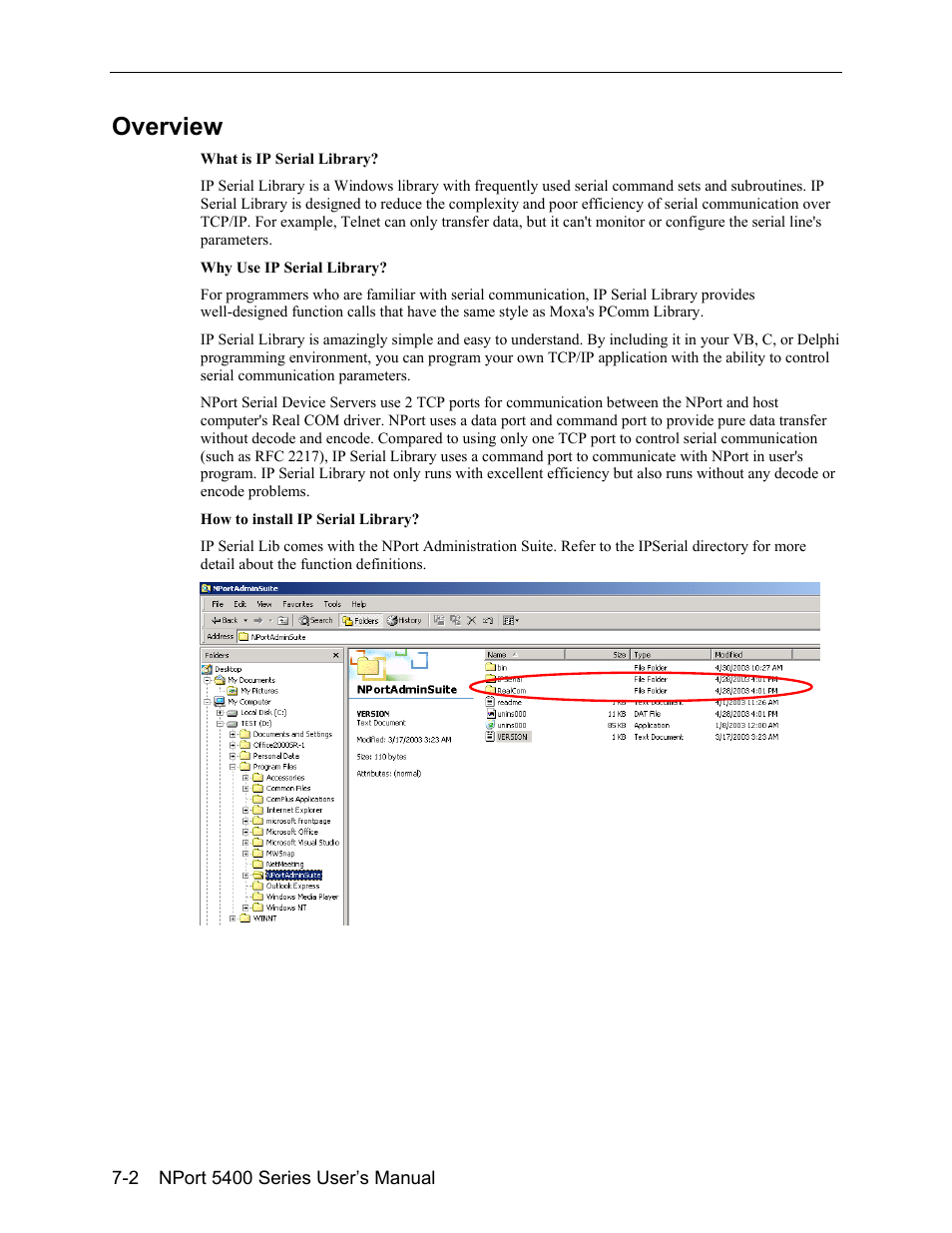 Overview -2, Overview | Moxa Technologies 5400 User Manual | Page 76 / 96