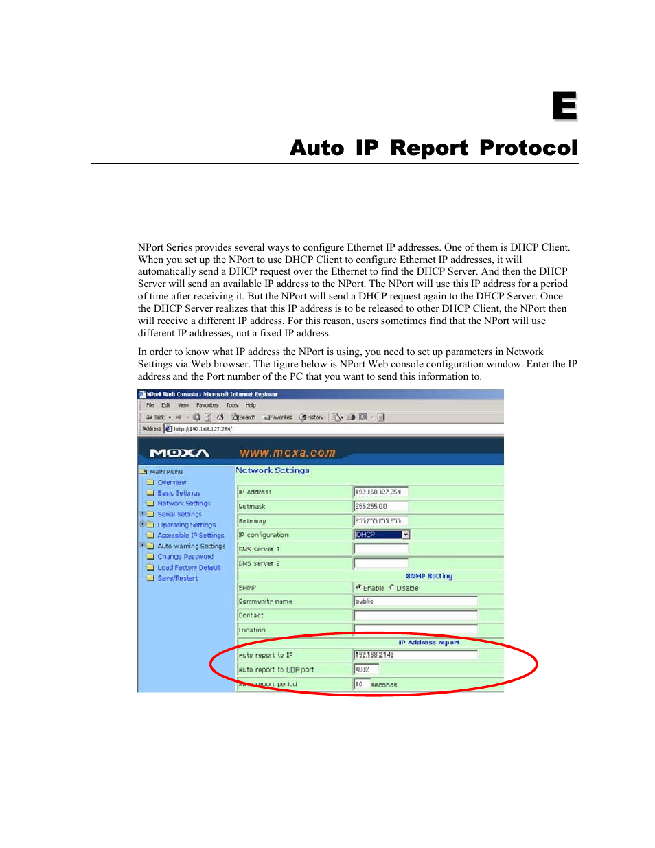 Appendix e | Moxa Technologies 5400 User Manual | Page 95 / 96