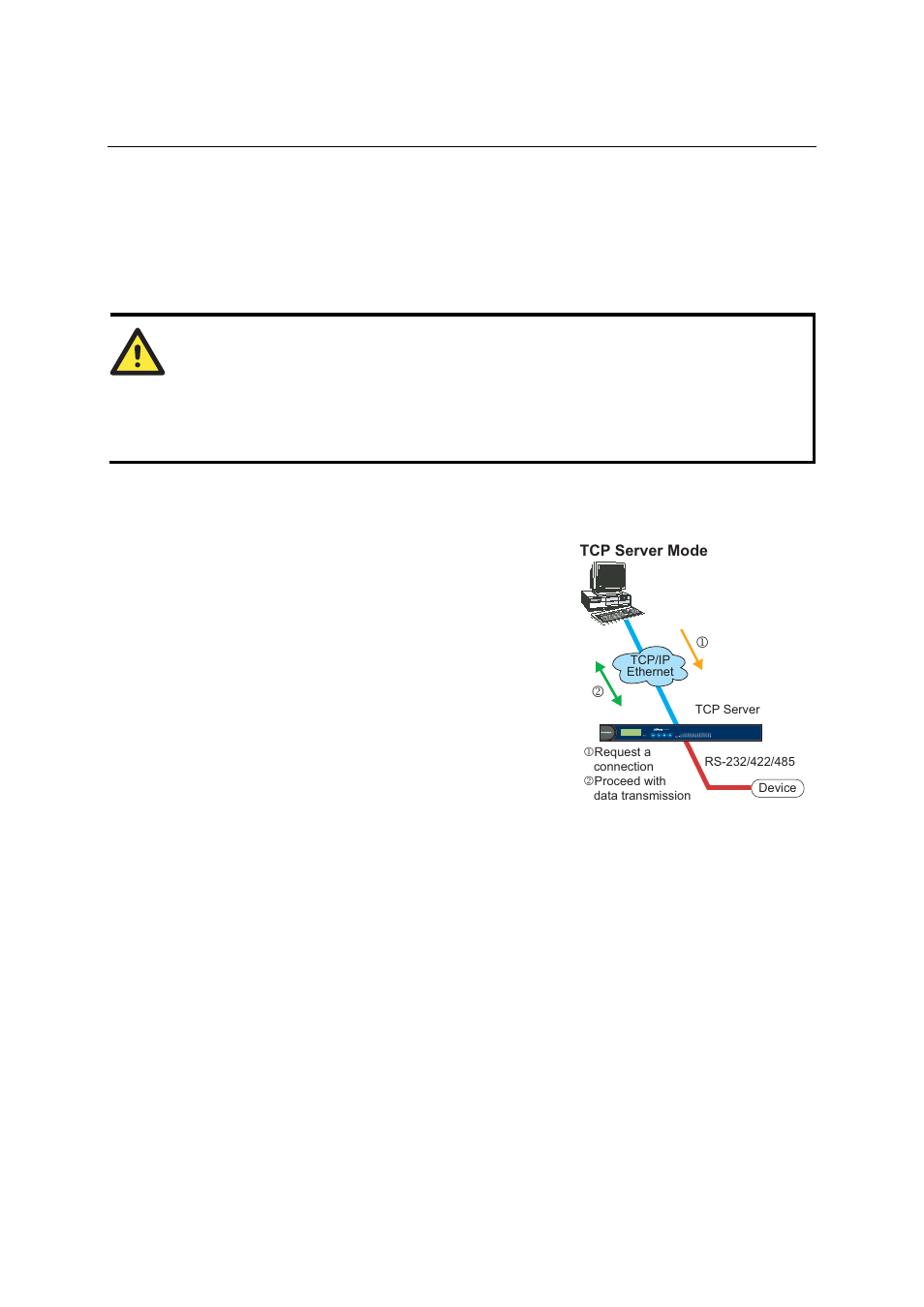 Tcp server mode, Tcp server mode -3 | Moxa Technologies NPort 5600 User Manual | Page 27 / 119