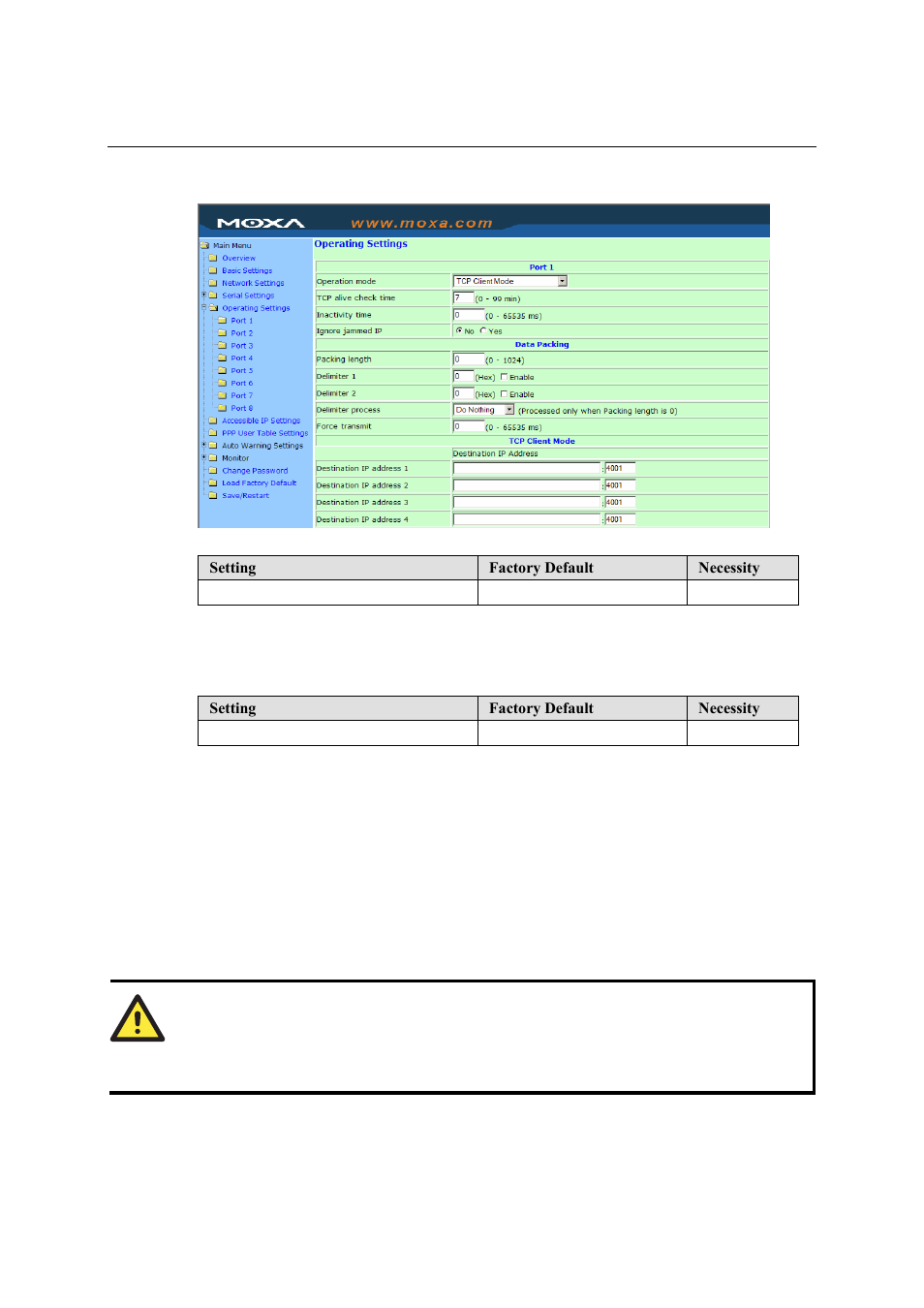 Tcp client mode, Tcp client mode -18 | Moxa Technologies NPort 5600 User Manual | Page 48 / 119