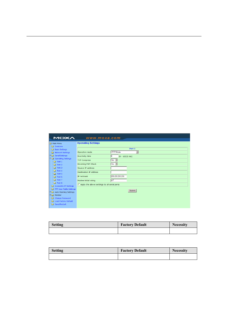 Ppp mode, Ppp mode -30 | Moxa Technologies NPort 5600 User Manual | Page 60 / 119