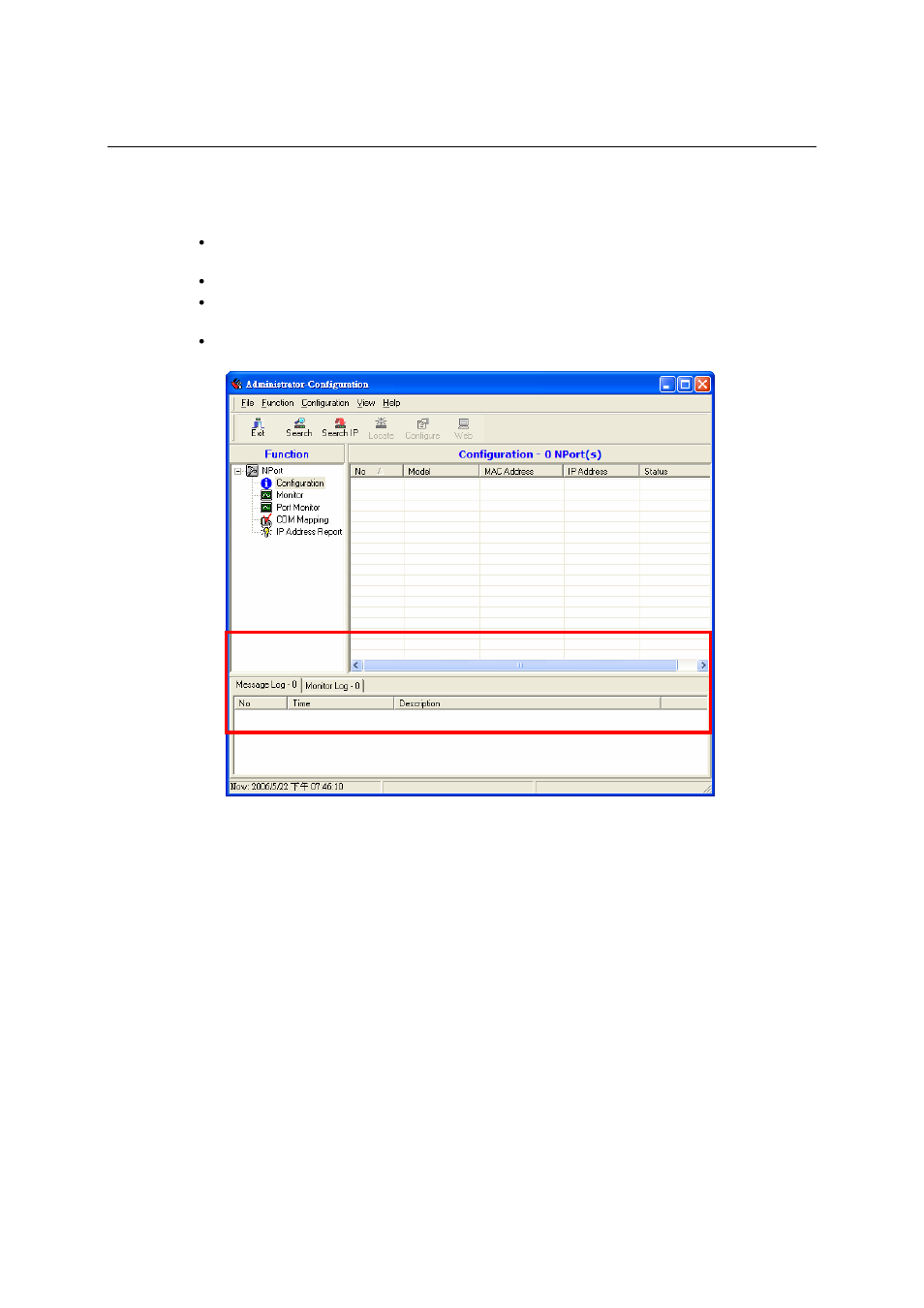 Configuration | Moxa Technologies NPort 5600 User Manual | Page 73 / 119