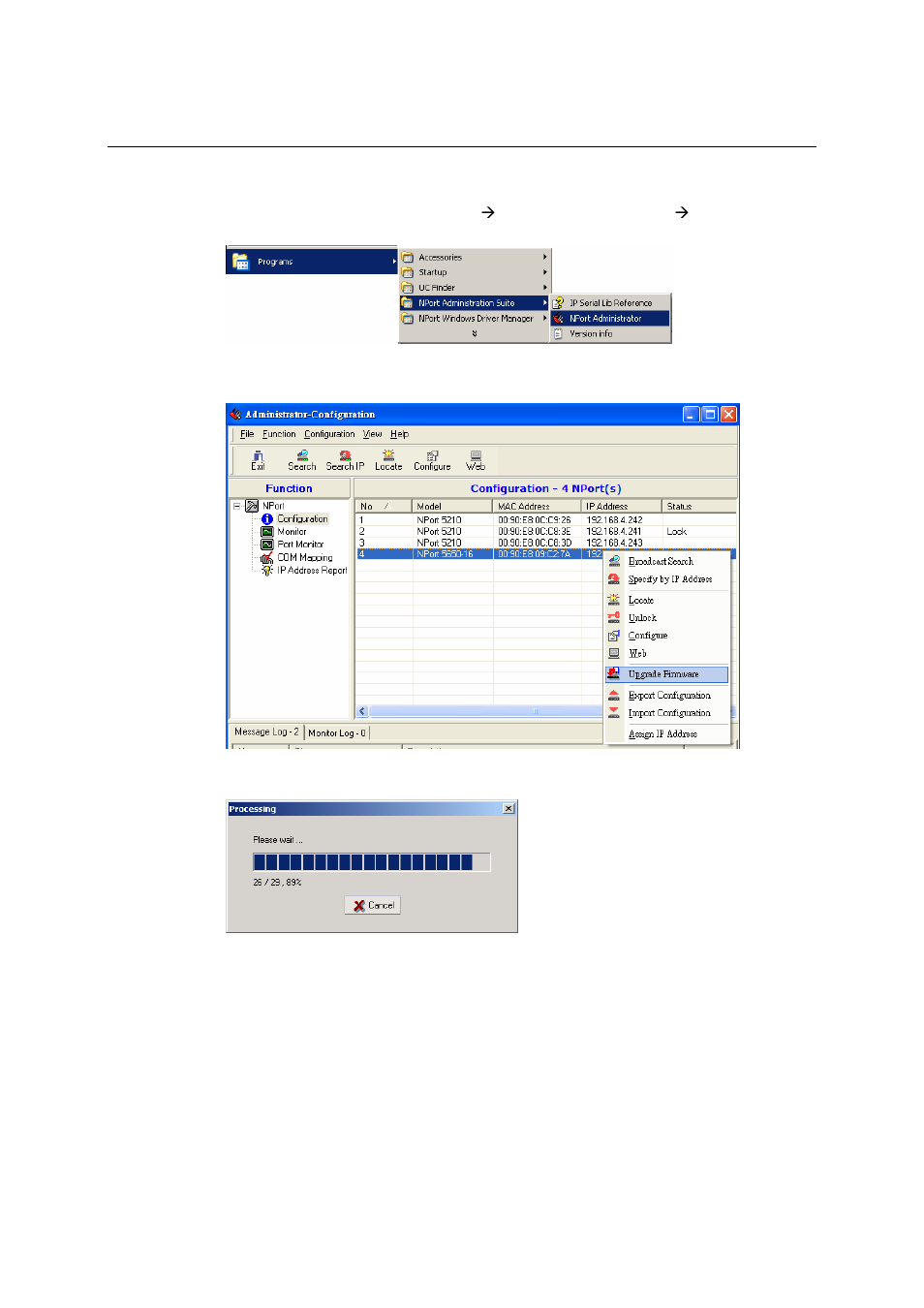 Configuring nport 5600, Configuring nport 5600 -10 | Moxa Technologies NPort 5600 User Manual | Page 78 / 119