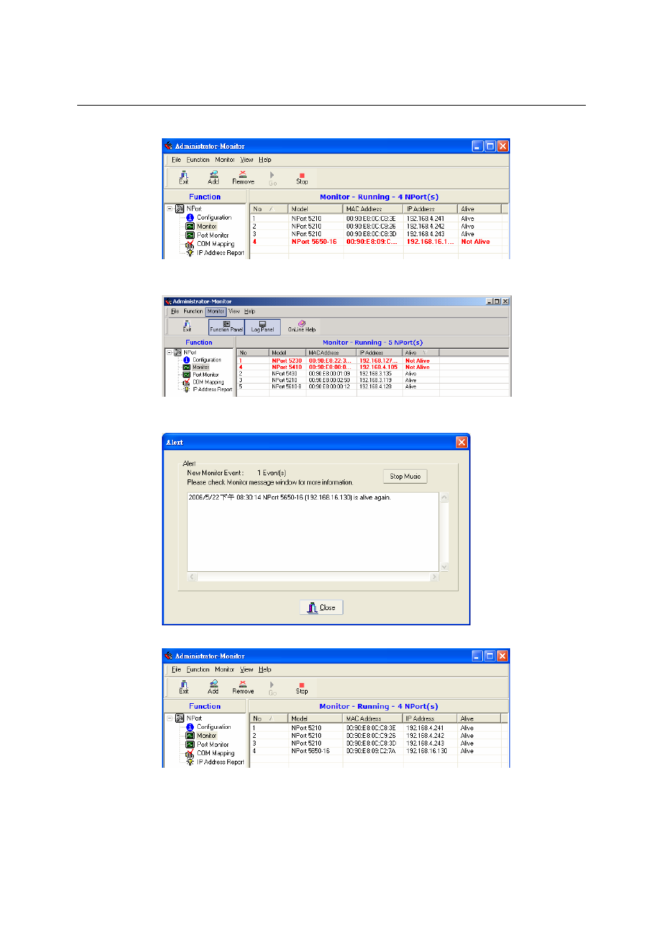 Moxa Technologies NPort 5600 User Manual | Page 87 / 119