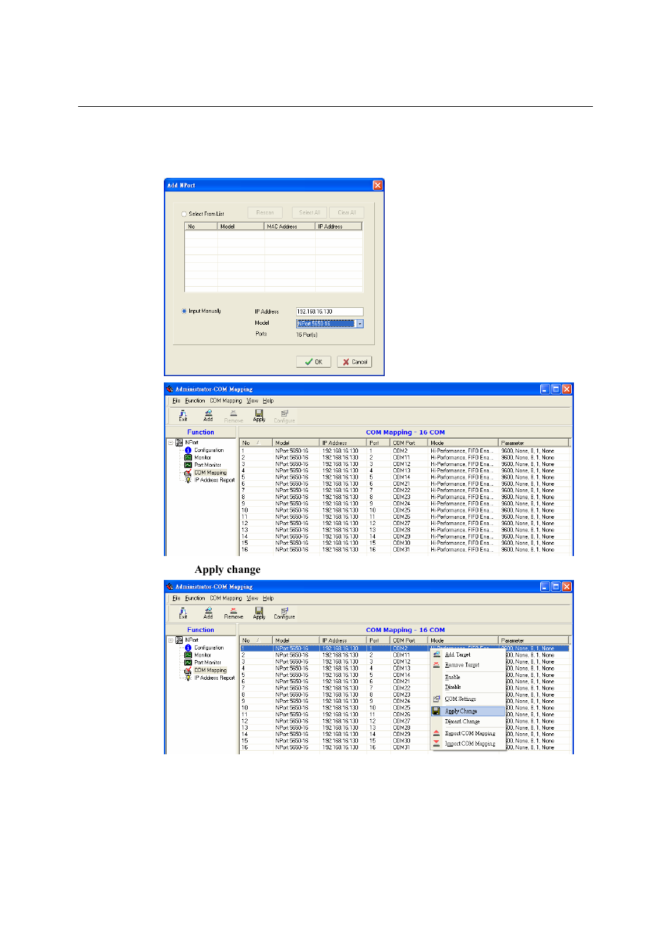 Off-line com mapping, Off-line com mapping -25 | Moxa Technologies NPort 5600 User Manual | Page 93 / 119