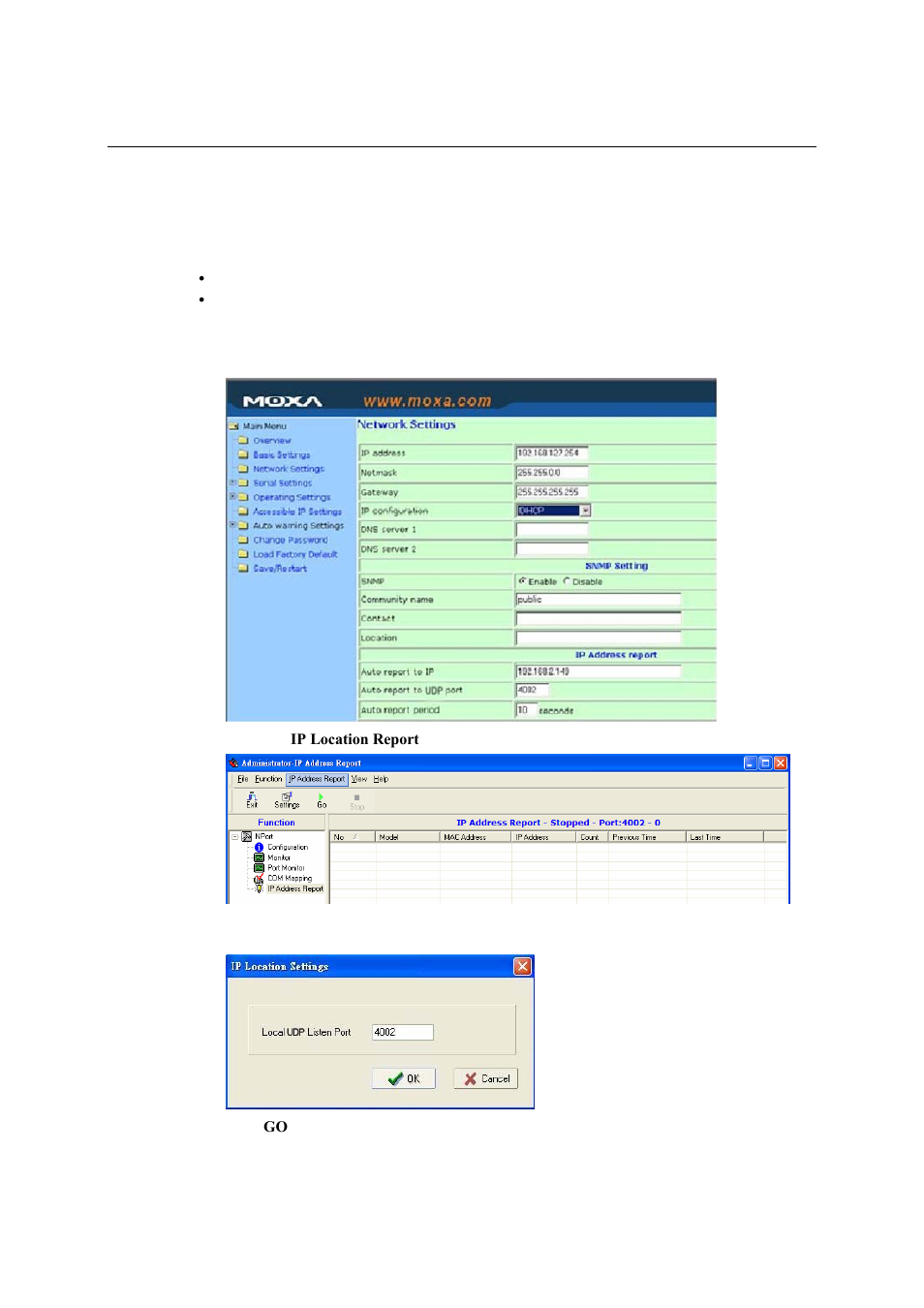 Ip location | Moxa Technologies NPort 5600 User Manual | Page 94 / 119