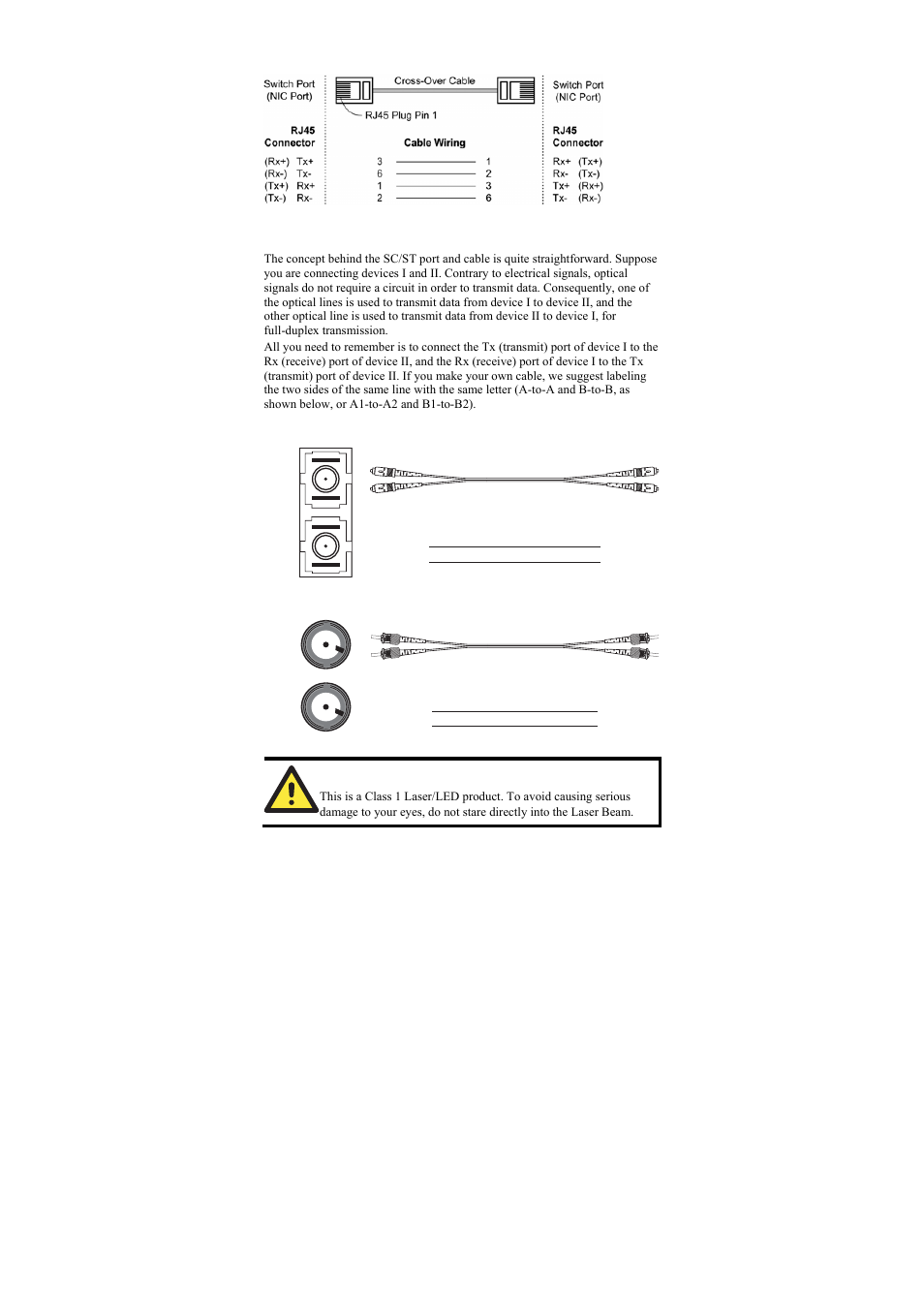 100basefx ethernet port connection | Moxa Technologies EDS-208-M-SC User Manual | Page 8 / 12