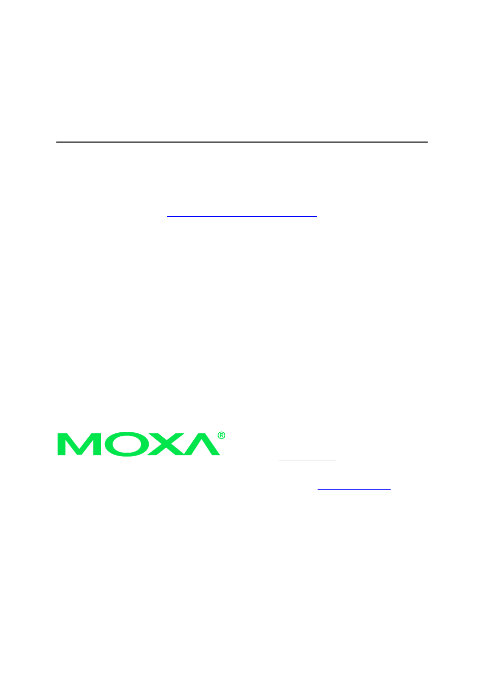 Moxa Technologies UPORT 1110 User Manual | 29 pages
