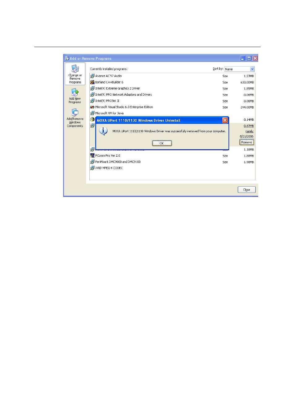 Moxa Technologies UPORT 1110 User Manual | Page 24 / 29