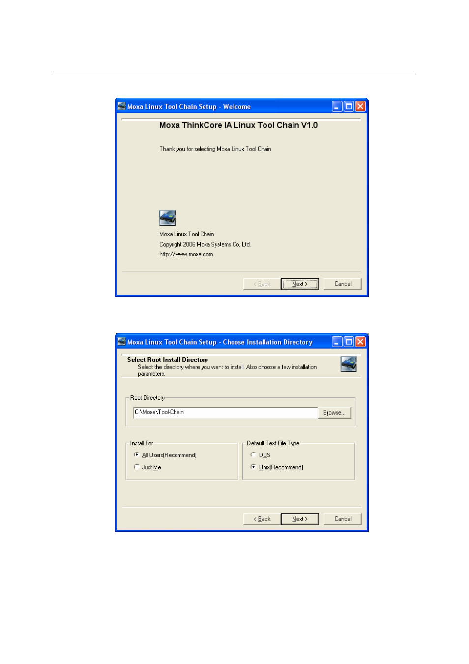 Moxa Technologies THINKCORE W341 User Manual | Page 78 / 104