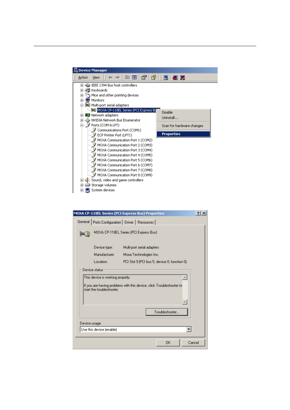 Moxa Technologies CP-118EL User Manual | Page 40 / 73