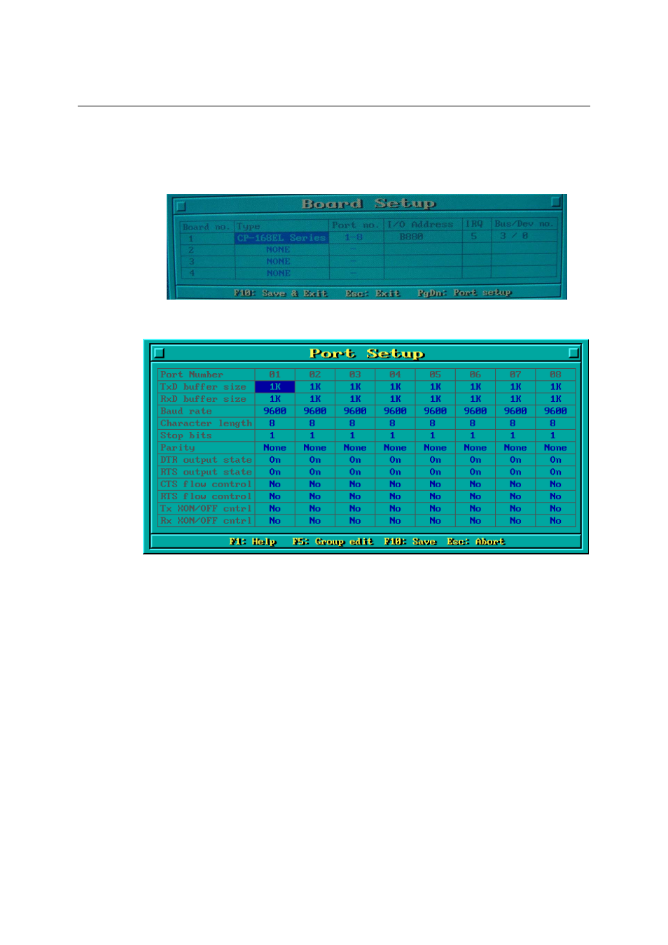 Moxa Technologies CP-118EL User Manual | Page 46 / 73