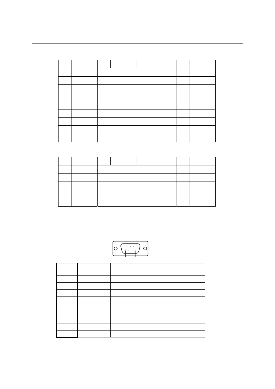 Device side pin assignments, Device side pin assignments -3 | Moxa Technologies CP-118EL User Manual | Page 58 / 73