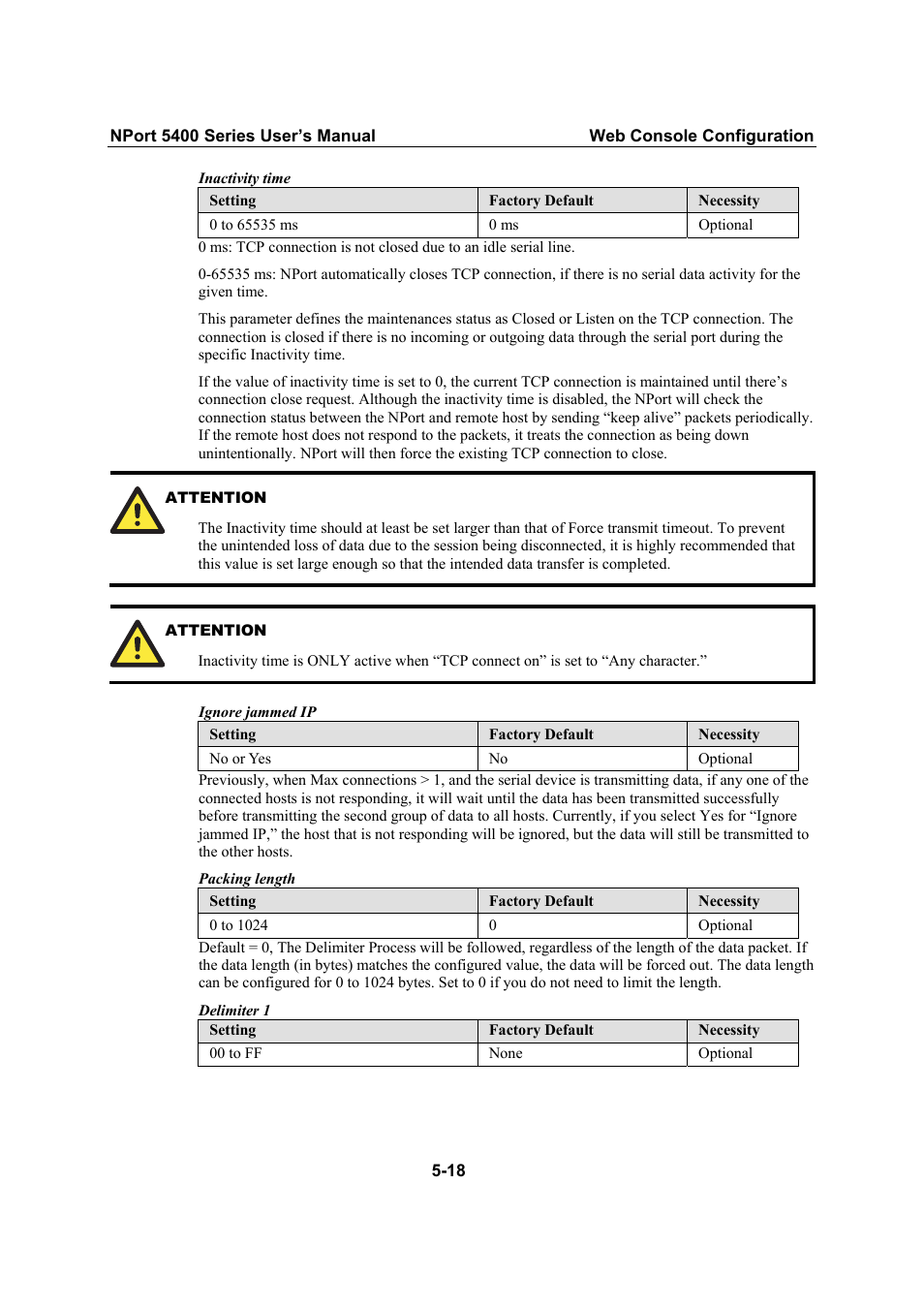 Moxa Technologies NPort 5400 User Manual | Page 43 / 102