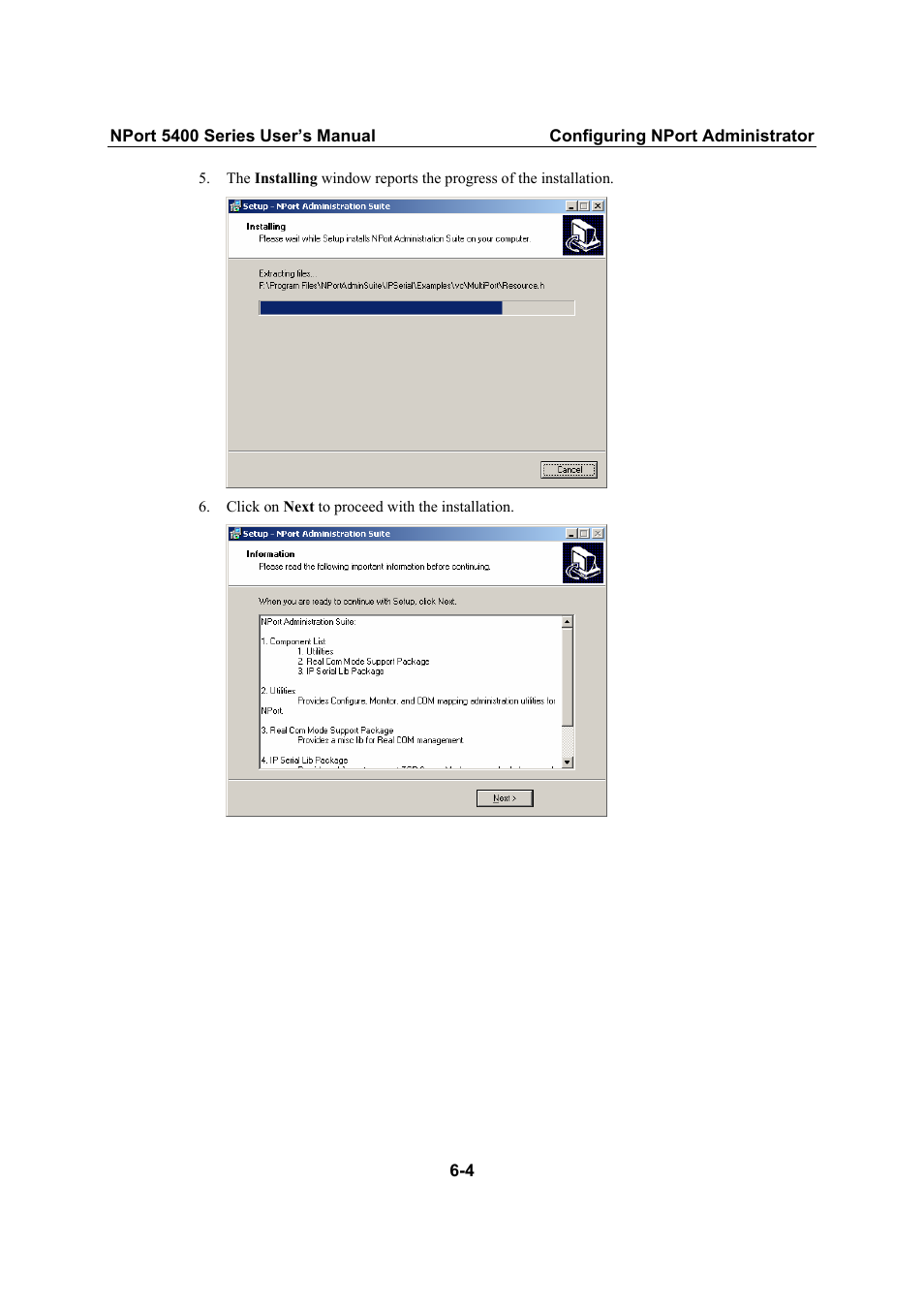 Moxa Technologies NPort 5400 User Manual | Page 60 / 102