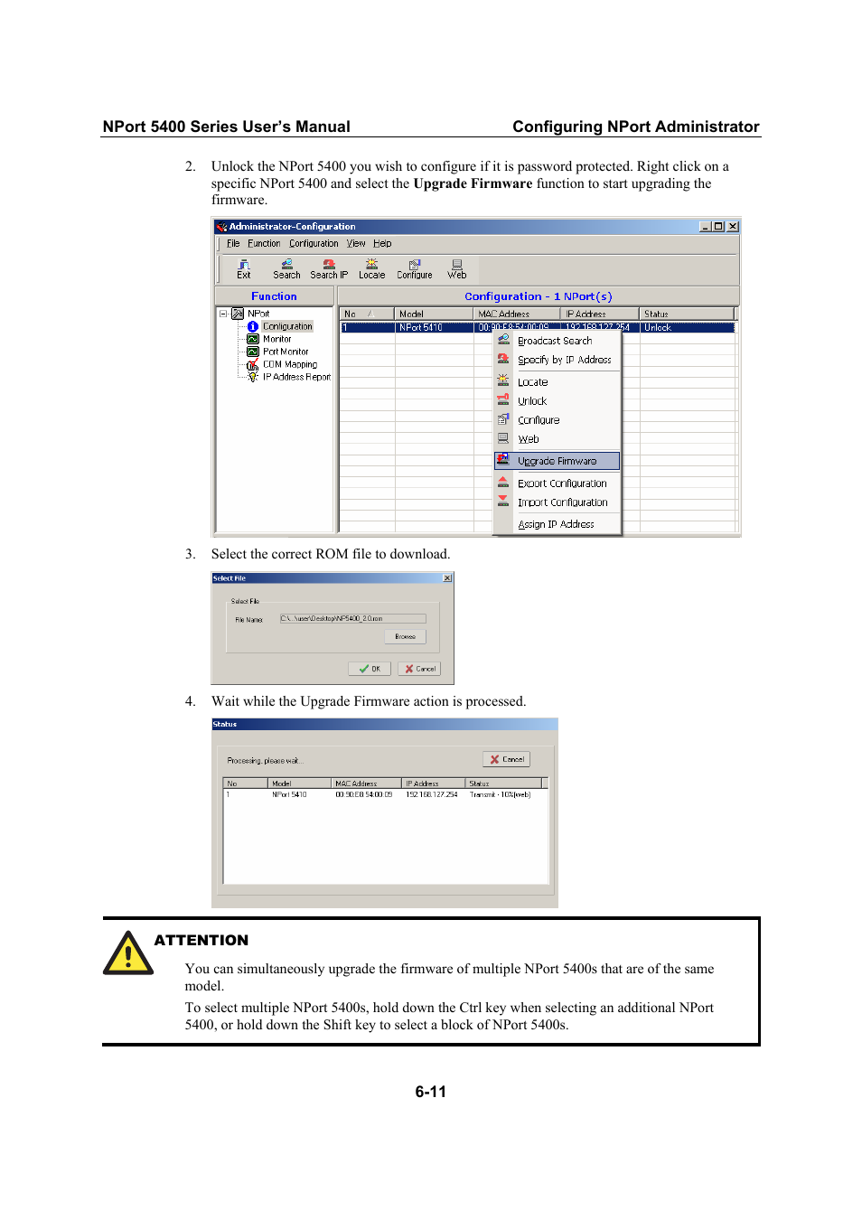 Moxa Technologies NPort 5400 User Manual | Page 67 / 102