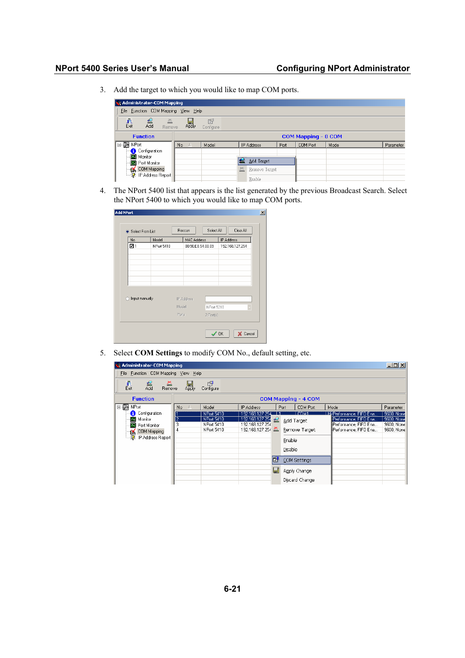 Moxa Technologies NPort 5400 User Manual | Page 77 / 102