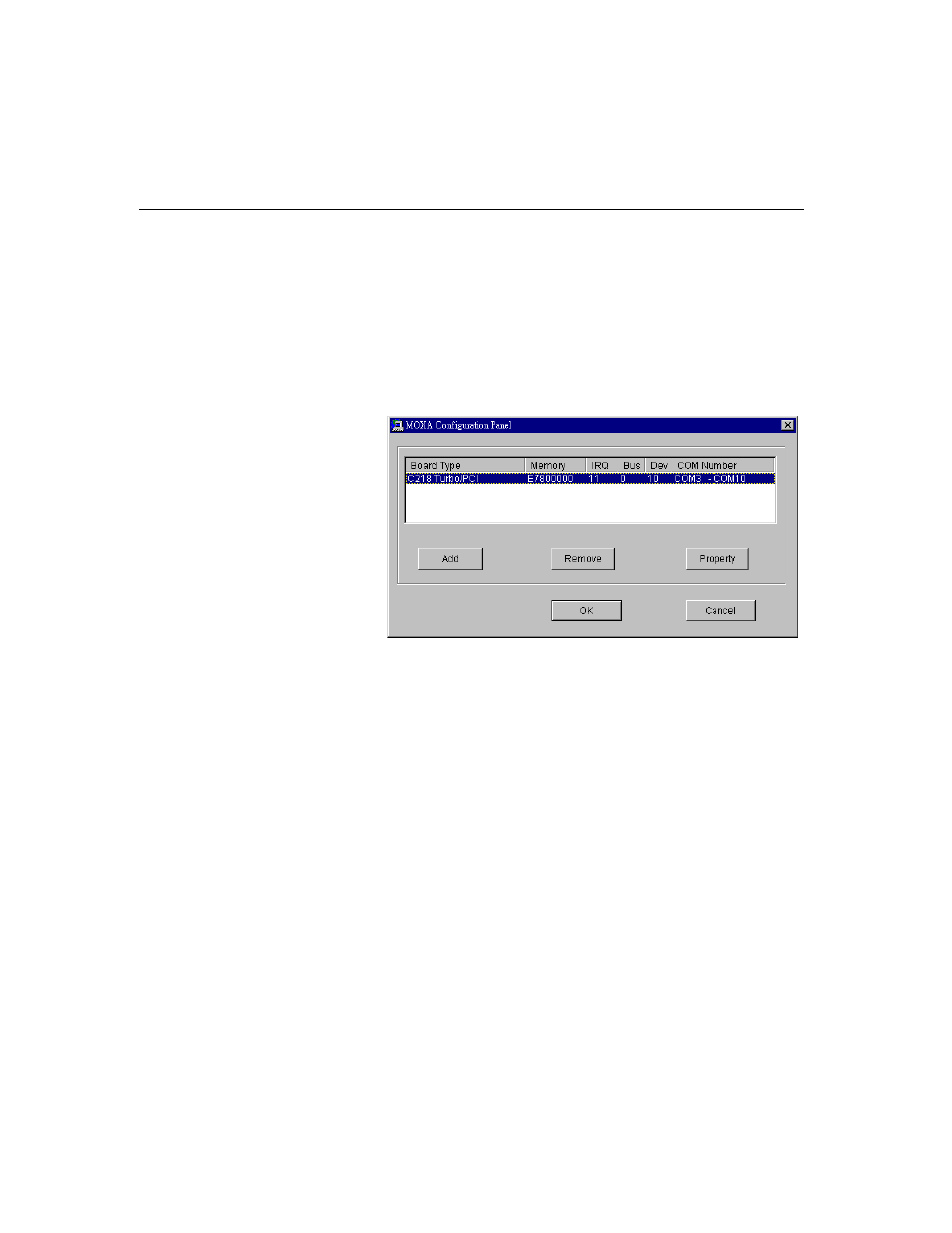 Configuring board and port | Moxa Technologies INTELLIO C218 User Manual | Page 37 / 93