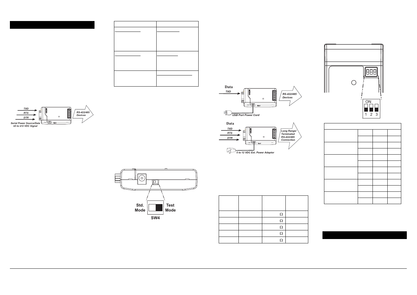 Installation | Moxa Technologies TCC-80I User Manual | Page 2 / 2