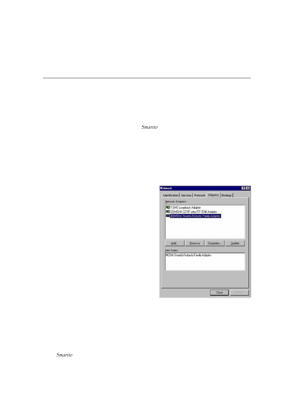 Removing driver | Moxa Technologies Moxa Smartio C168H User Manual | Page 30 / 74