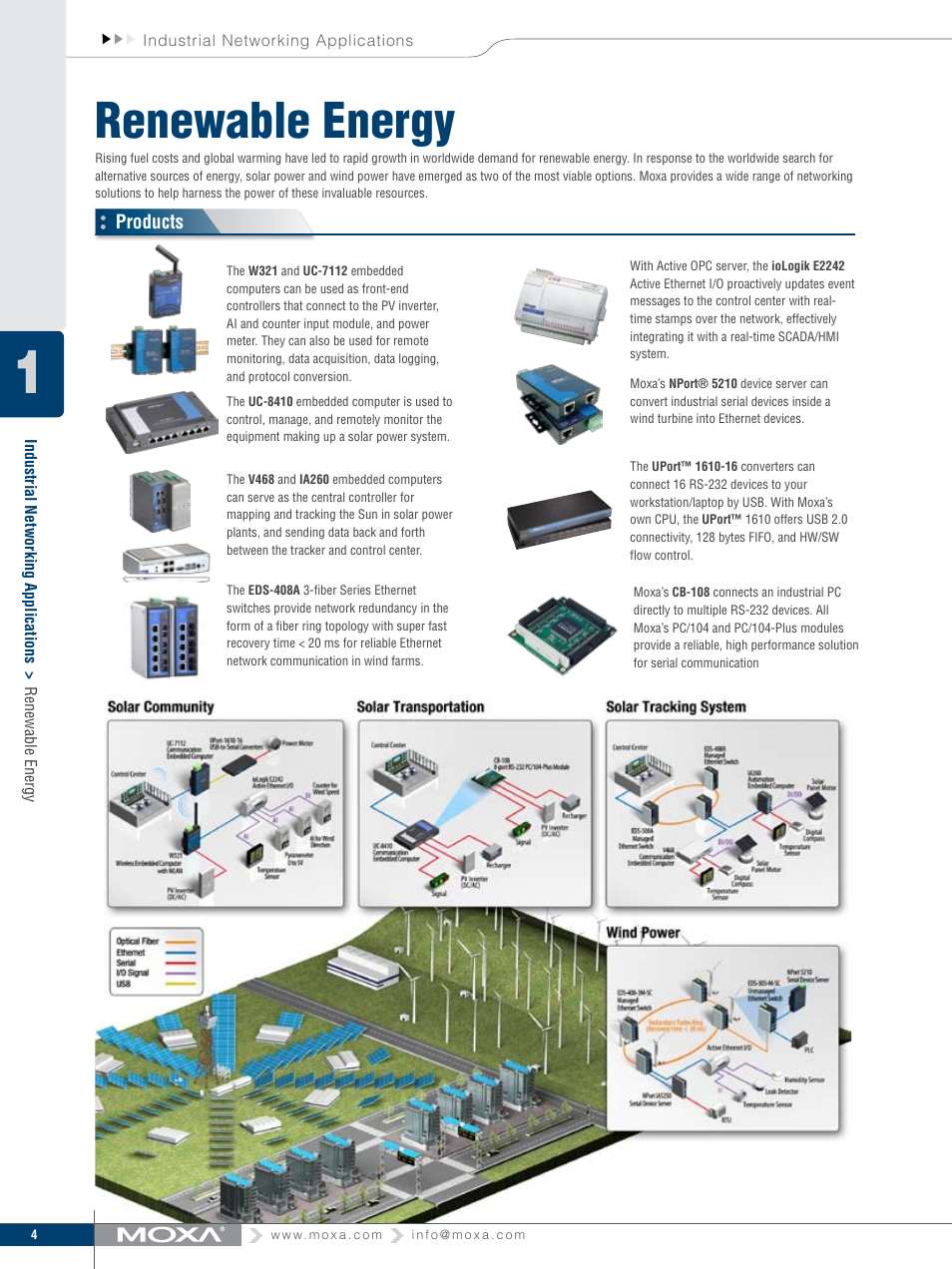 Renewable energy | Moxa Technologies MOXA V91 User Manual | Page 14 / 84