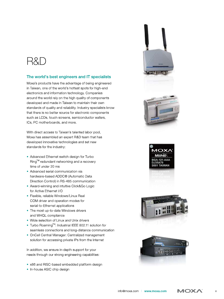 Moxa Technologies MOXA V91 User Manual | Page 7 / 84