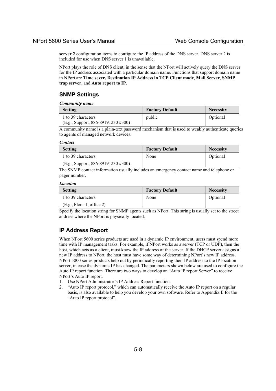 Moxa Technologies 5600 User Manual | Page 34 / 93