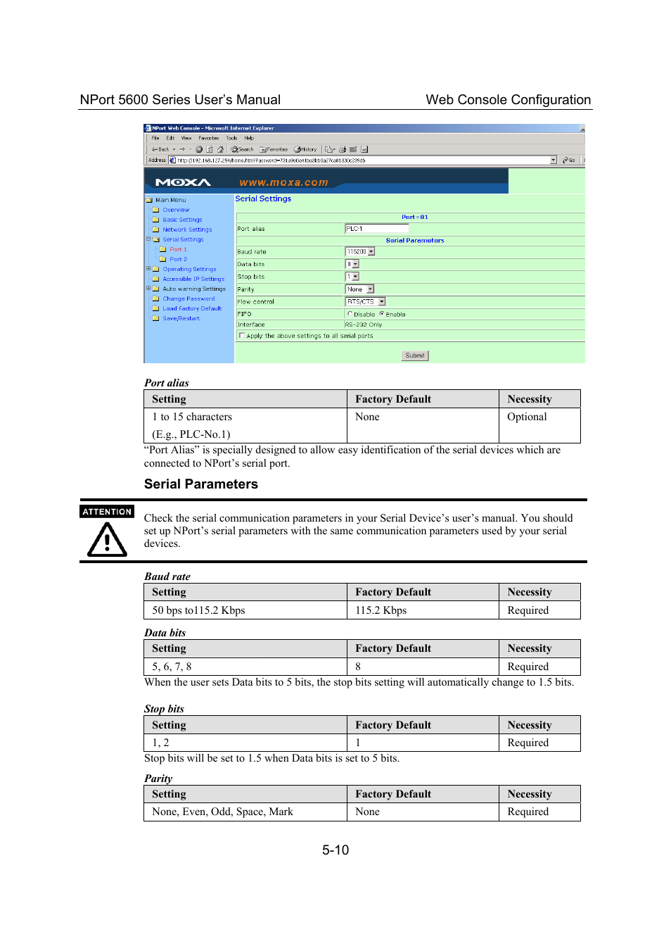 Moxa Technologies 5600 User Manual | Page 36 / 93