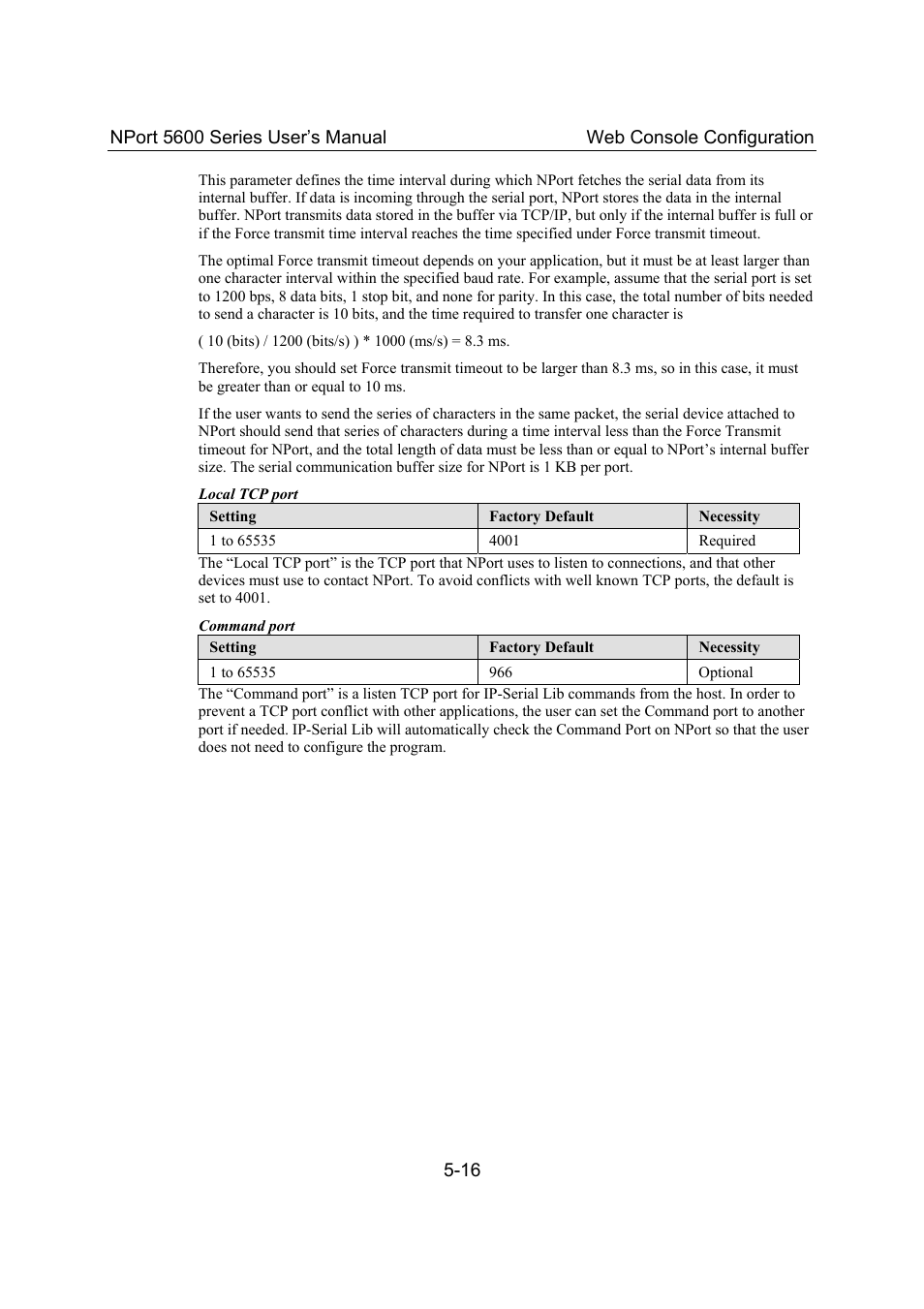 Moxa Technologies 5600 User Manual | Page 42 / 93