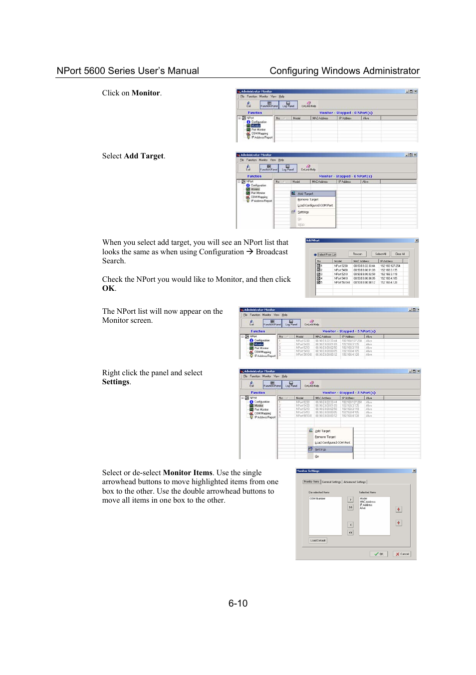 Moxa Technologies 5600 User Manual | Page 62 / 93