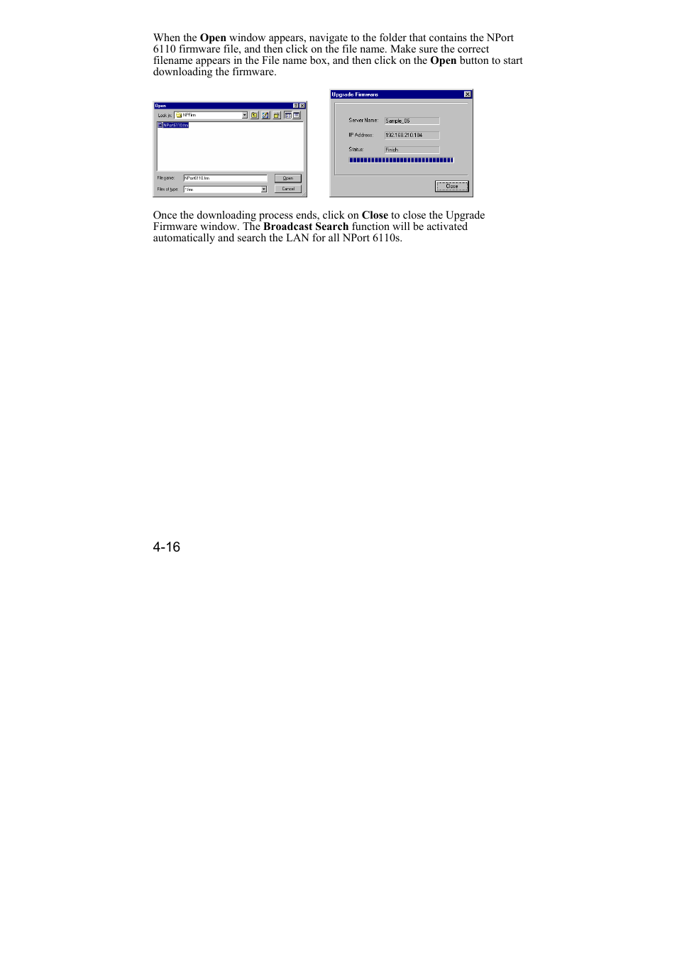 Moxa Technologies 6110 User Manual | Page 42 / 52