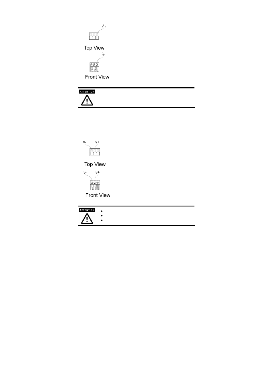 Grounding moxa etherdevice switch, Wiring the power inputs | Moxa Technologies EDS-205 User Manual | Page 6 / 10