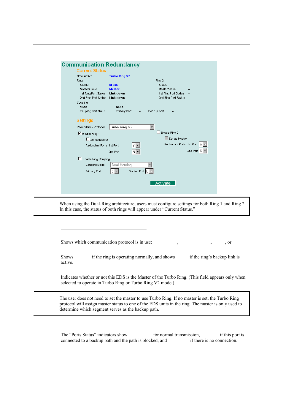 Moxa Technologies Moxa EtherDevice Switch EDS-405A User Manual | Page 40 / 82
