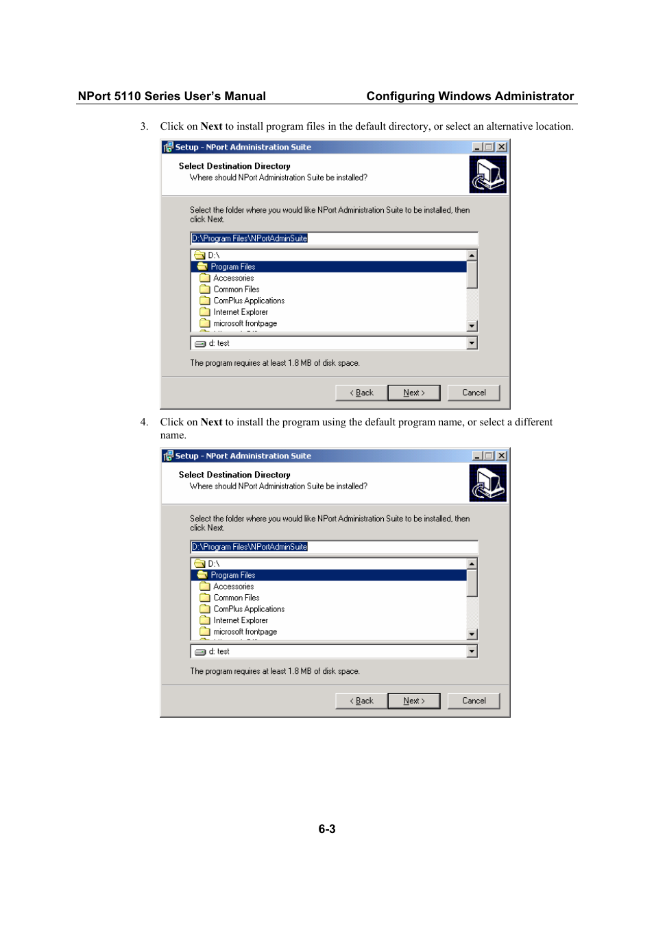 Moxa Technologies NPort 5110 Series User Manual | Page 54 / 101
