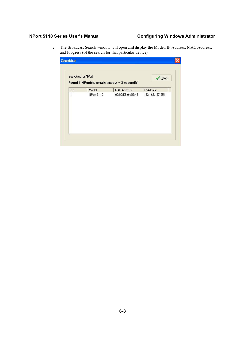 Moxa Technologies NPort 5110 Series User Manual | Page 59 / 101