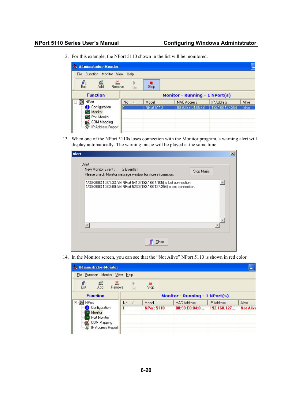 Moxa Technologies NPort 5110 Series User Manual | Page 71 / 101