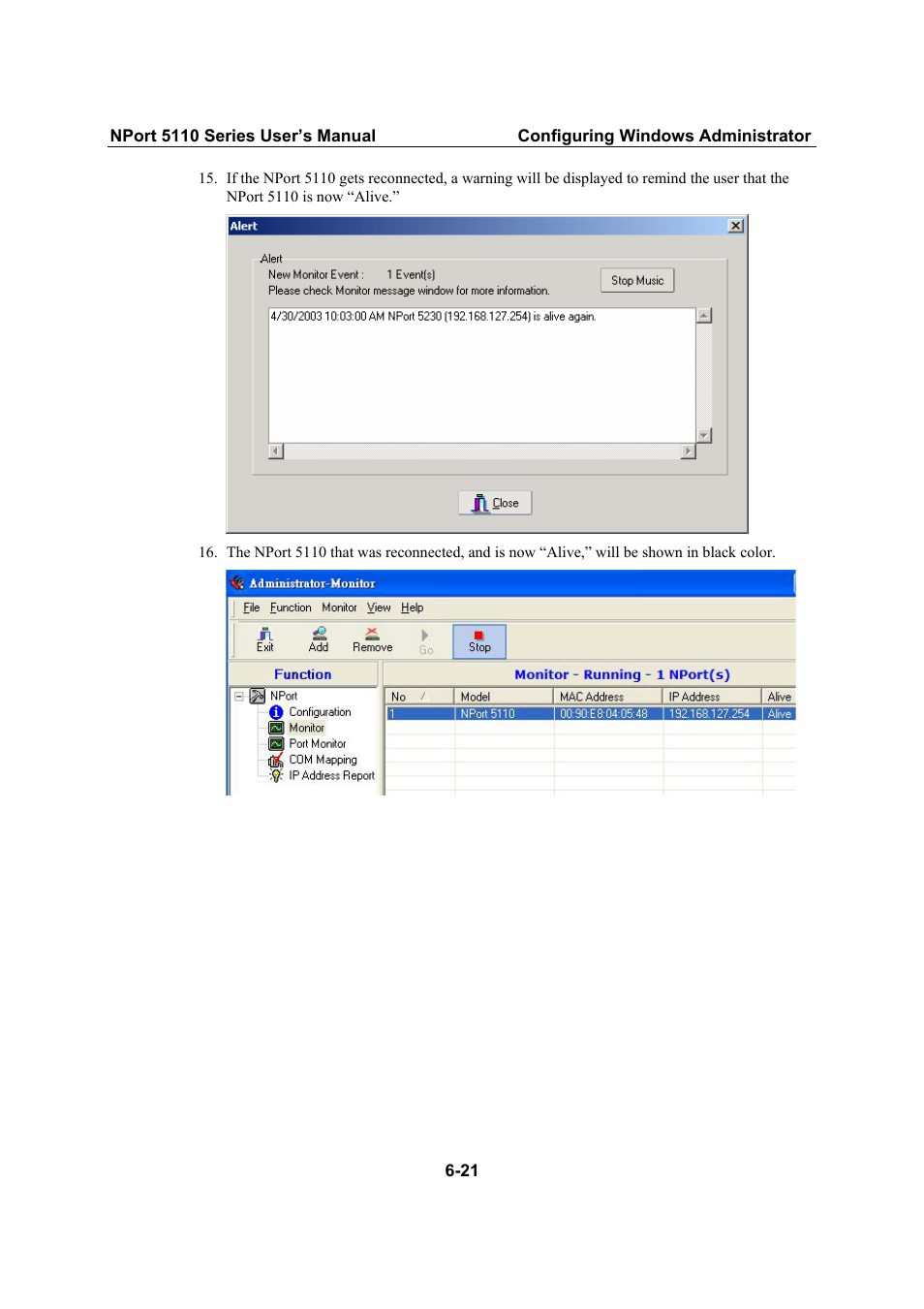 Moxa Technologies NPort 5110 Series User Manual | Page 72 / 101